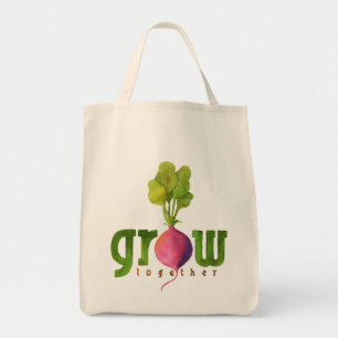 Grow Together (Radish) Tote Bag
