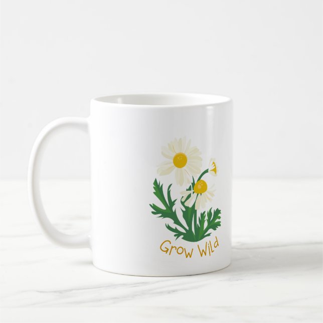 Grow Wild Coffee Mug (Left)