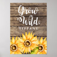 Grow Wild | Sunflower Nursery Art