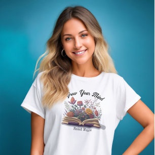 Grow Your Mind, Read More T-Shirt