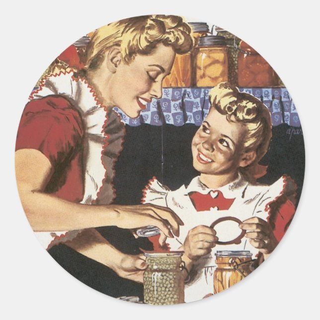 Grow Your Own, Can Your Own Classic Round Sticker (Front)