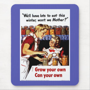 Grow Your Own - Can Your Own Mouse Pad