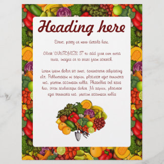 Grow Your Own, customisable Flyer