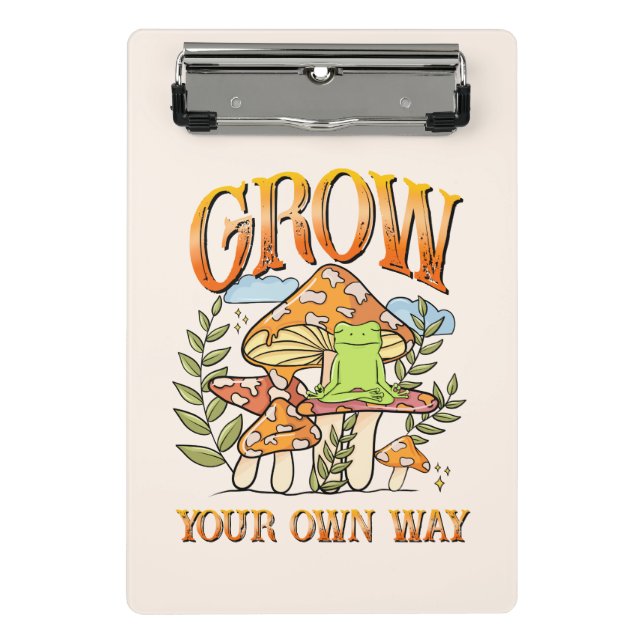 Grow Your Own Way Clipboard (Front)