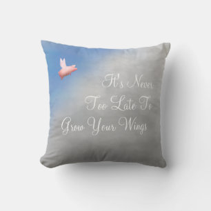 Grow Your Wings Cushion