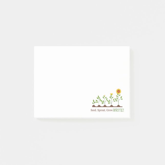 Grow Your Writing Note pads (Front)
