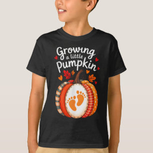 Growing A Little Pumpkin Maternity Pregnancy Thank T-Shirt