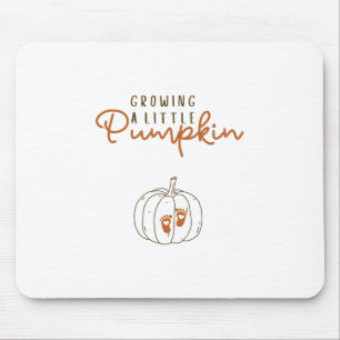 Growing A Little Pumpkin Pregnancy Reveal Hallowee Mouse Pad