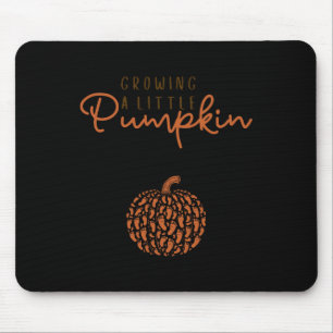 Growing A Little Pumpkin Pregnancy Reveal Hallowee Mouse Pad