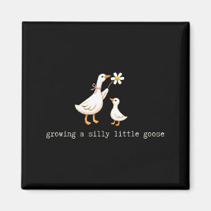 Growing a silly little goose pregnancy magnet