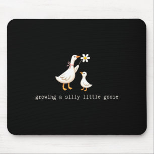 Growing a silly little goose pregnancy mouse pad