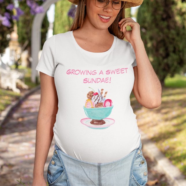 Growing A Sweet Ice Cream Sundae  T-Shirt (Creator Uploaded)