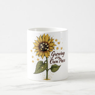 Growing at My Own Pace Coffee Mug