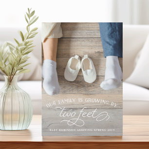 Growing By Two Feet Pregnancy Announcement