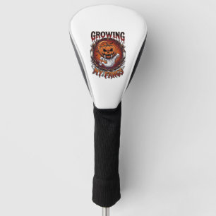 Growing Fangs Vampire Pumpkin Ghost Bats Skulls Golf Head Cover