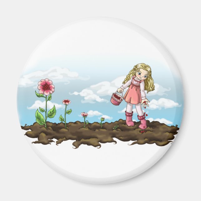 Growing Hearts Magnet (Front)