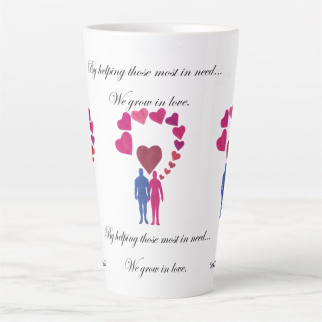 Growing Hearts w/Love Latte Mug (Front)
