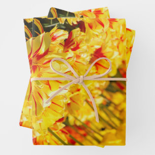 Growing in Gold  Wrapping Paper Sheet