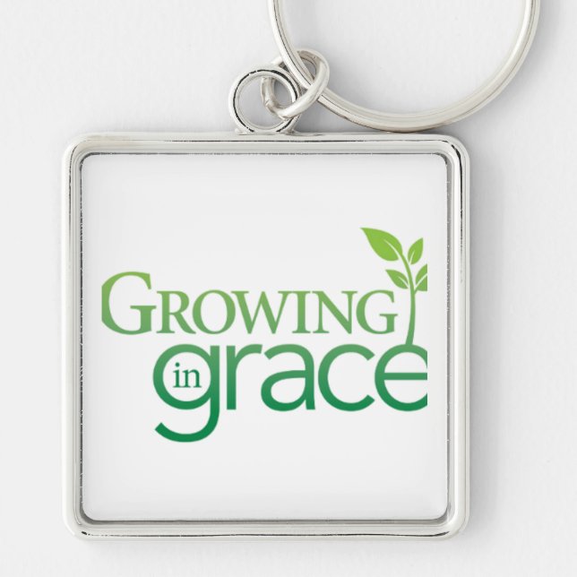 Growing in Grace Keychain (Front)