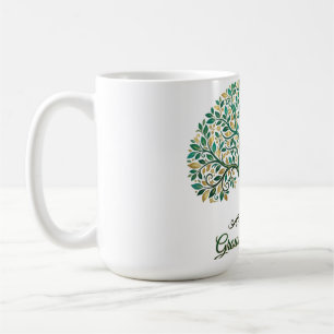 Growing In Love Tree Of Life Heart Anniversary Mug