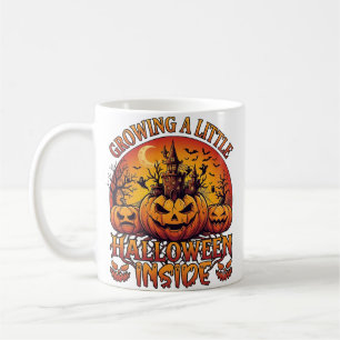 Growing Little Halloween Inside Pumpkins Haunted C Coffee Mug