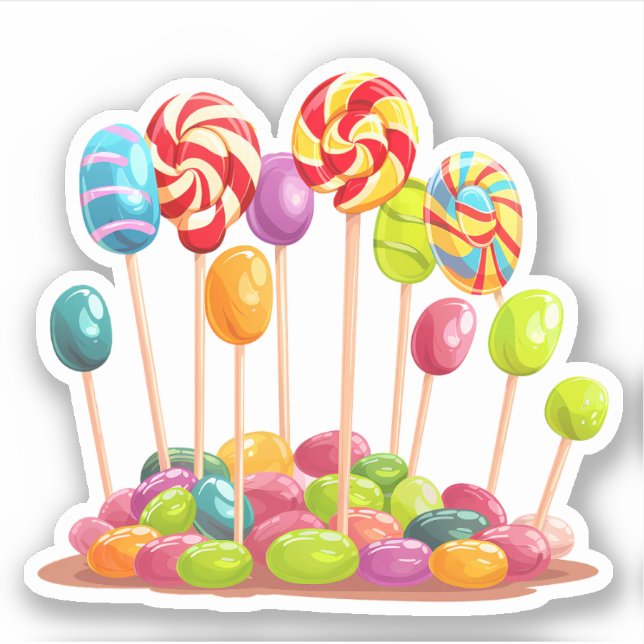 Growing Lollipops from Jelly Beans (Front)