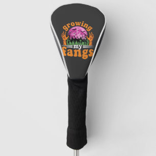 Growing My Fangs Halloween Vampire Design_1 Golf Head Cover