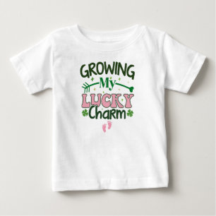 Growing My Lucky Charm-63421 Baby T-Shirt