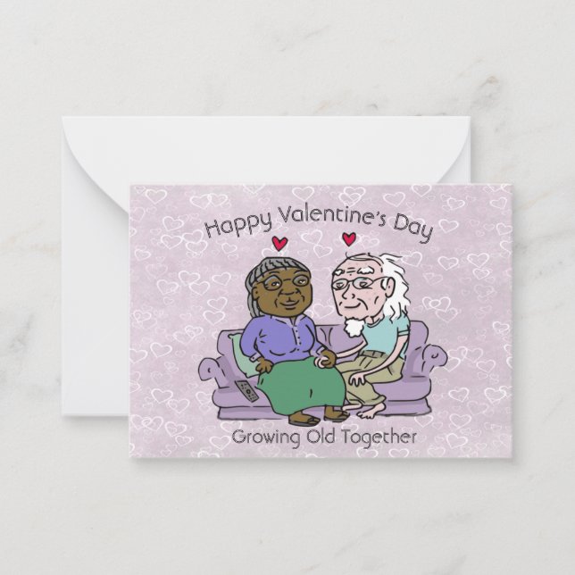 Growing Old Together Card (Front)