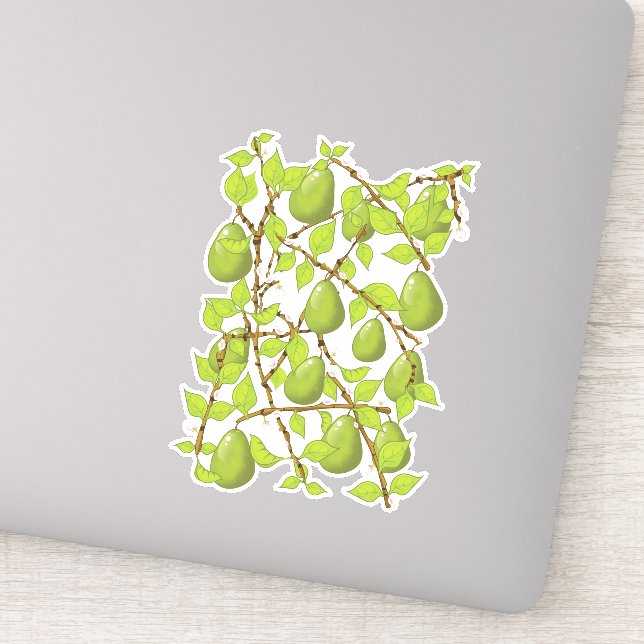Growing Pears (Detail)