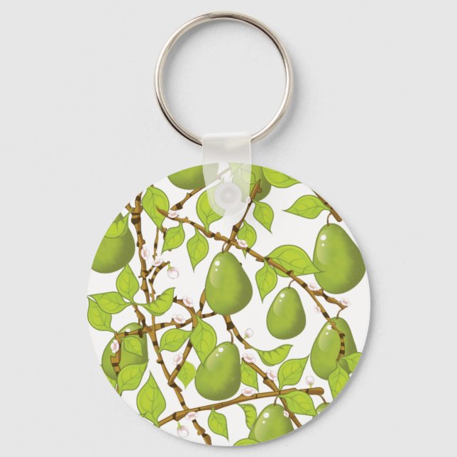Growing Pears Key Ring (Front)