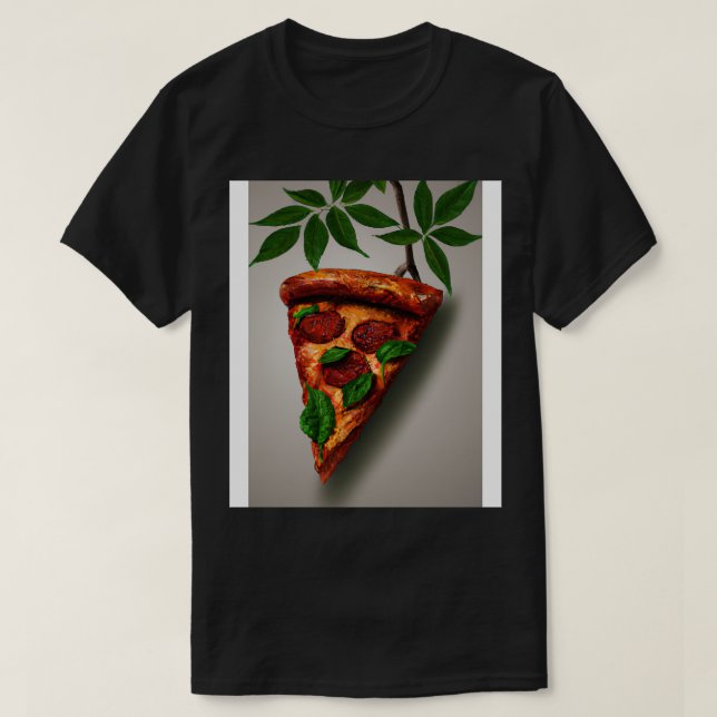 Growing Pizza T-Shirt (Design Front)