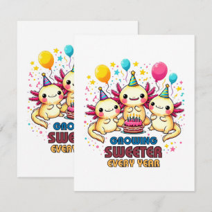 Growing Sweeter with Every Year Card