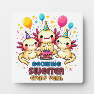 Growing Sweeter with Every Year  Plaque