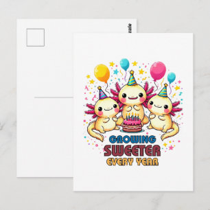 Growing Sweeter with Every Year Postcard