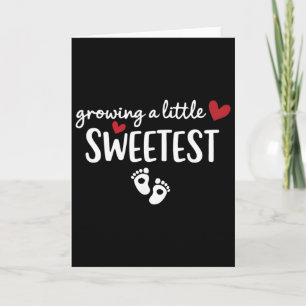 Growing Sweetest Valentine Valentines Pregnancy An Card
