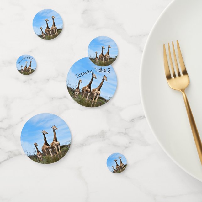 Growing Tall Safari Sprinkles Confetti (Group)