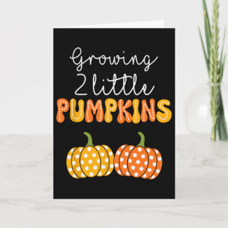 Growing Two Little Pumpkins Announcement By 