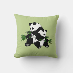 Growing Up Panda Cushion