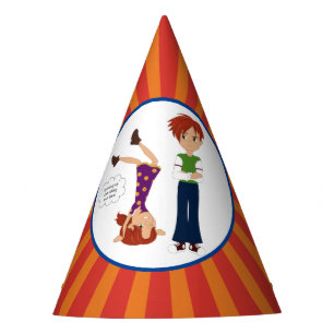 Growing up with Abbey and Sam Party Hat