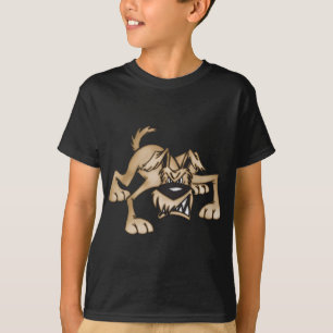 Growling Cartoon Dog T-Shirt