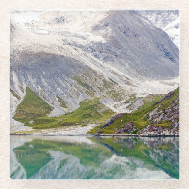 Grown in the Blue Glass Coaster (Front)