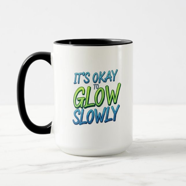 Growth at Your Own Pace Mug (Left)