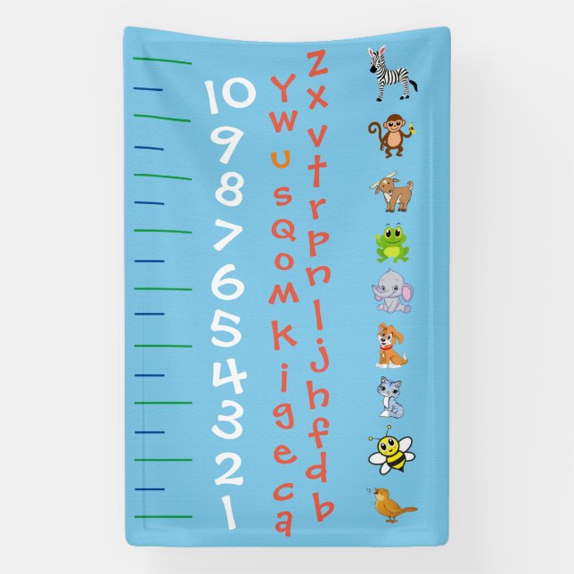 Growth Chart Banner (Vertical)
