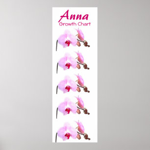 Growth Chart Orchid Blossoms Destiny Gifts