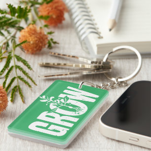 Growth Key Ring