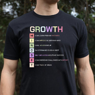 Growth Mindset Black T-Shirt