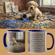 Growth Mindset Dog Animalcore Therapy Art