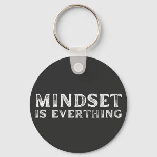 Growth Mindset Entrepreneur Teacher Fitness Motiva Key Ring