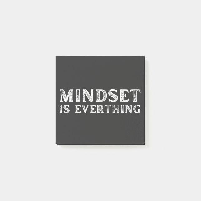 Growth Mindset Entrepreneur Teacher Fitness Motiva Post-it Notes (Front)